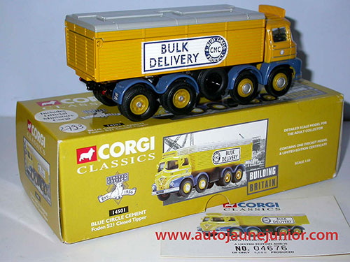 Corgi Toys S21 Blue Circle Cement