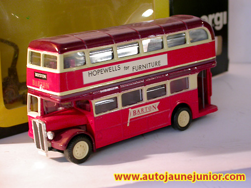 Corgi Toys Bus à deux étages Barton