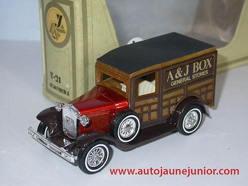 Matchbox Ford A 1930 AJ Box