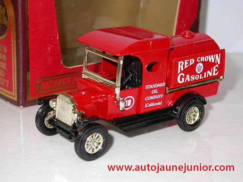 Matchbox Camion citerne T 1912 Red Crown