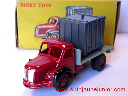 Dinky Toys France GLR plateau container 