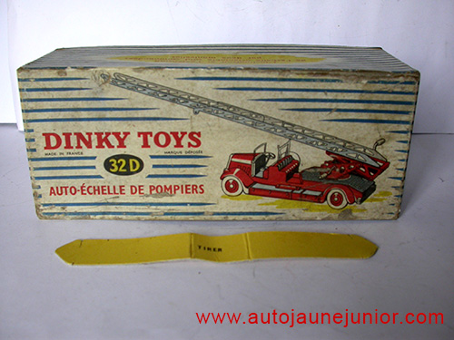 Dinky Toys France Auto Echelle de Pompier