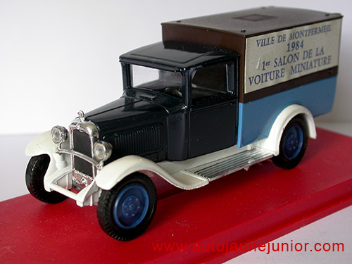 Solido C4 Fourgon 1930 Salon voiture miniature Montfermeil
