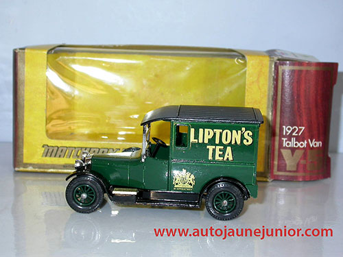 Matchbox Van 1927 Lipton'S Tea