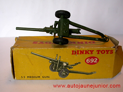 Dinky Toys GB 5,5 medium gun