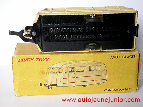 Dinky Toys France caravane pavillon strié