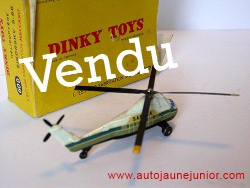 Dinky Toys France S.58 hélicoptère 