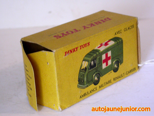 Dinky Toys France Ambulance Carrier Militaire