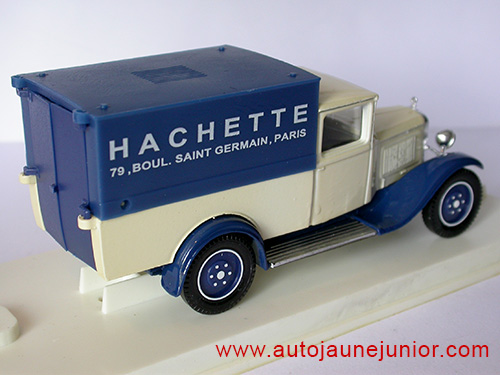 Solido C4 Fourgon 1930 Hachette