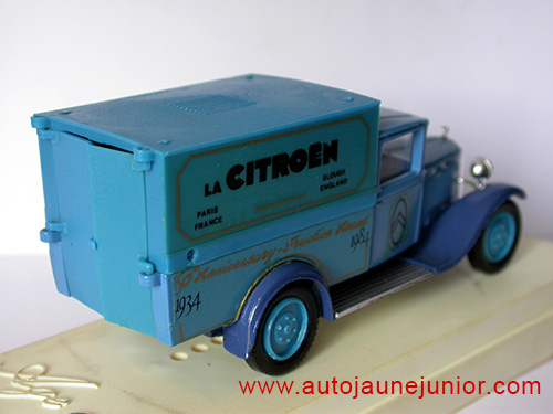 Solido C4 Fourgon 1930 50è anniversaire Traction Avant
