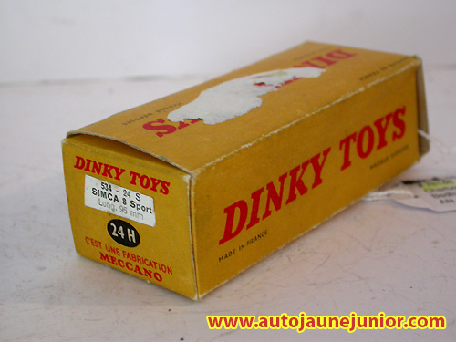 Dinky Toys France 8 sport