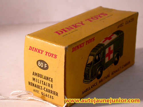 Dinky Toys France Ambulance militaire Carrier