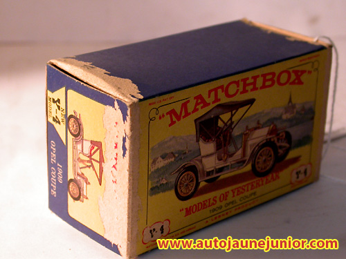 Matchbox Coupé 1909