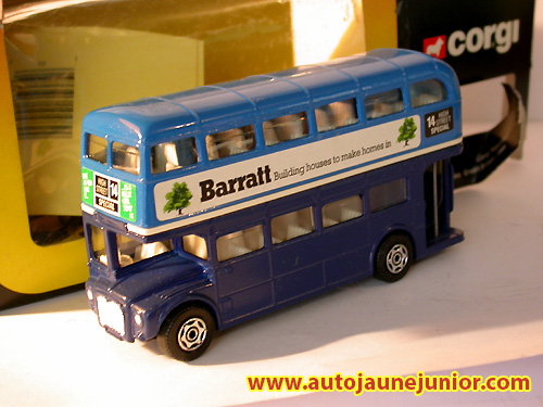 Routemaster Bus à deux étages Barratt