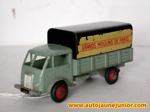 Dinky Toys France camion ridelles bâché Grands Moulins de Paris