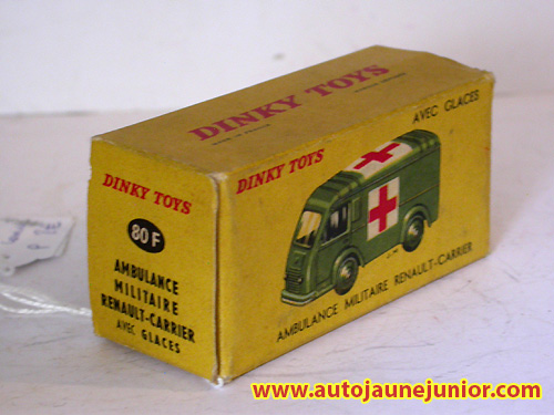 Dinky Toys France Ambulance Carrier Militaire