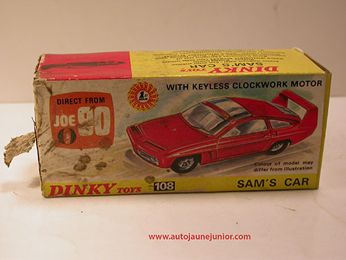 Dinky Toys GB Sam'car