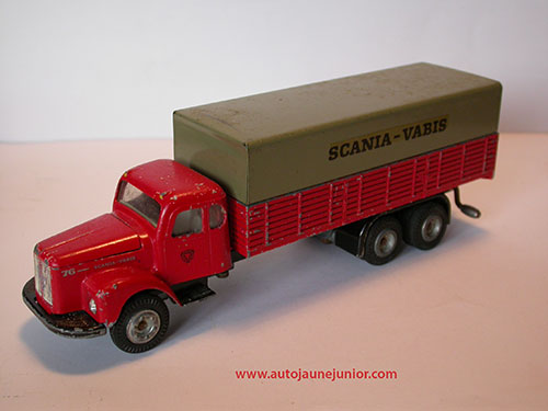 Scania 76 ridelles bâché Scania