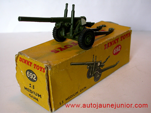 Dinky Toys GB 5,5 medium gun