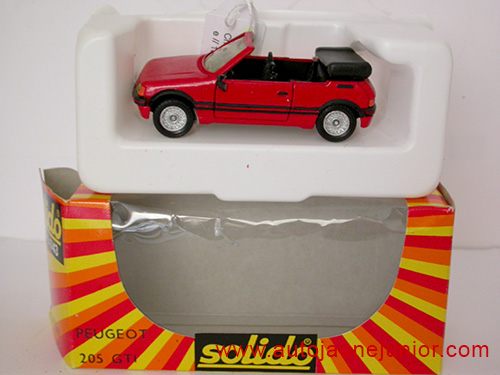 Solido 205 GTI Transforlation