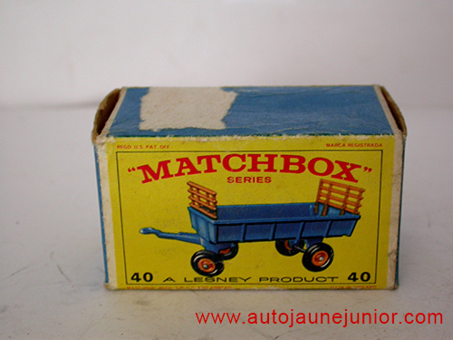 Matchbox Hay Trailer