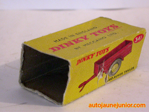 Dinky Toys GB Land rover Tariler