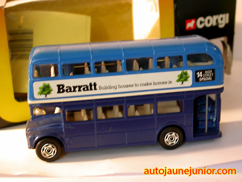 Corgi Toys Bus à deux étages Barratt