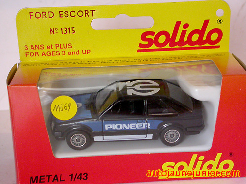 Solido Escort Pioneer