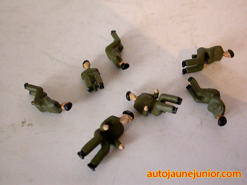 Dinky Toys GB 7 personnages