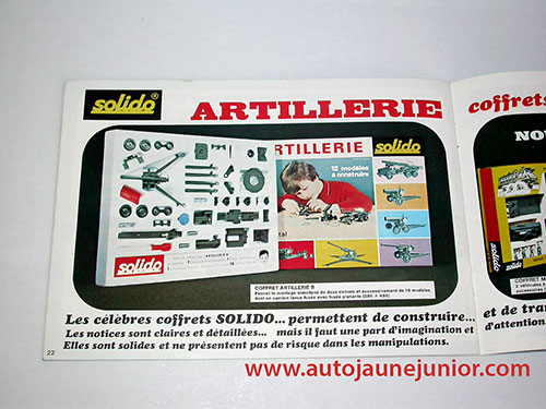 Solido Lot de 2 catalogues : Matra 1973 et 1978/1979
