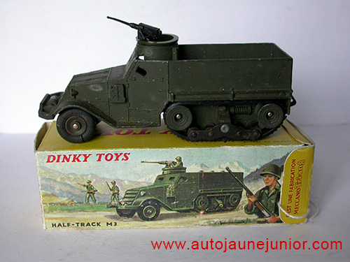 Dinky Toys France M3 half track (boîte reproduite)
