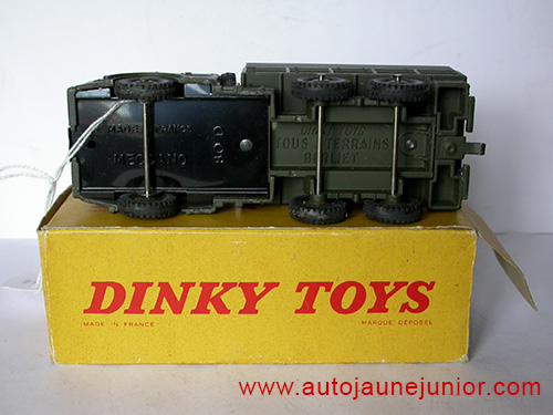 Dinky Toys France T6 bâché militaire