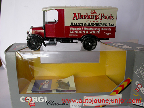 Corgi Toys Fourgon Allenburys Foods