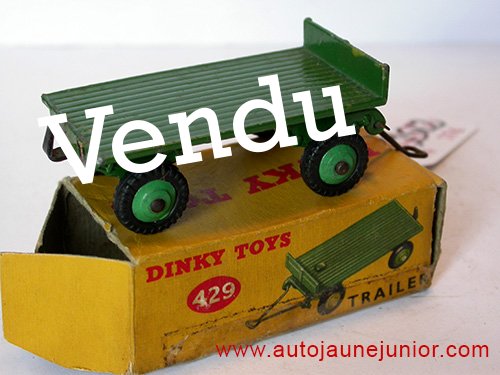 Dinky Toys GB plateau 4 roues