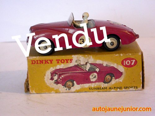 Dinky Toys GB Alpine cabriolet
