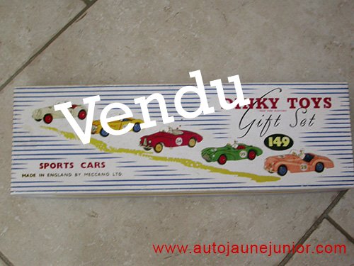 Dinky Toys GB Sports cars gift Set (reproduction)